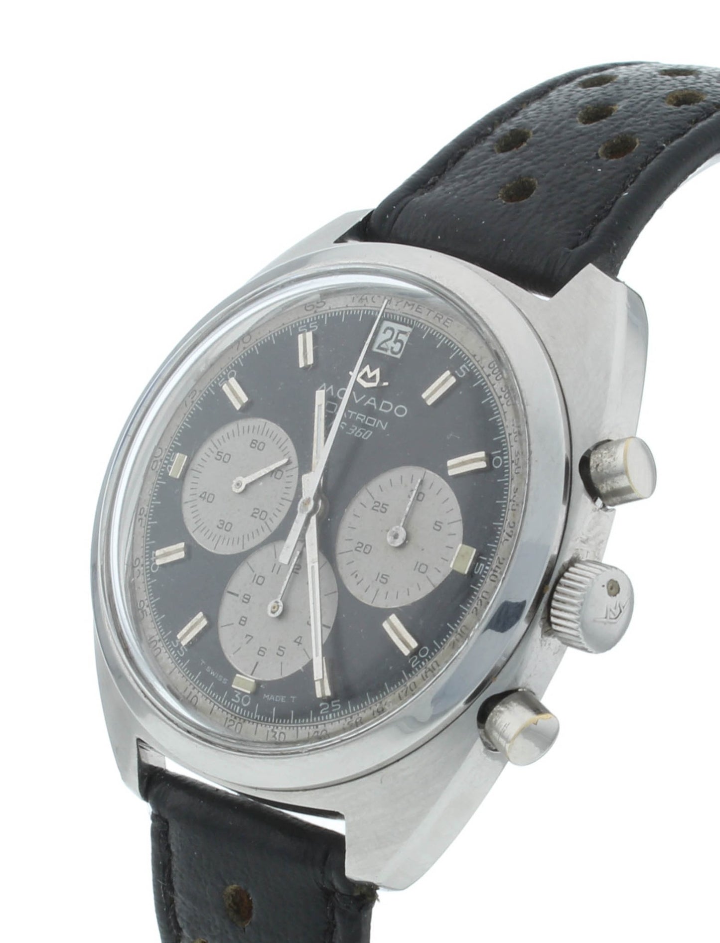 Movado Datron HS360 38mm Cal. 3019 PHC Automatic Chrono Vintage Men's Watch