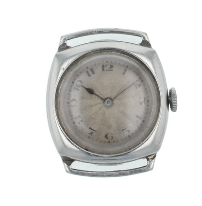 Early Rolex Rebberg Manual Wind Vintage Cushion Case 28mm Watch Circa 1920s–30s