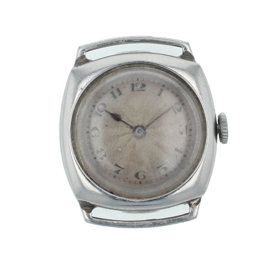 Early Rolex Rebberg Manual Wind Vintage Cushion Case 28mm Watch Circa 1920s–30s