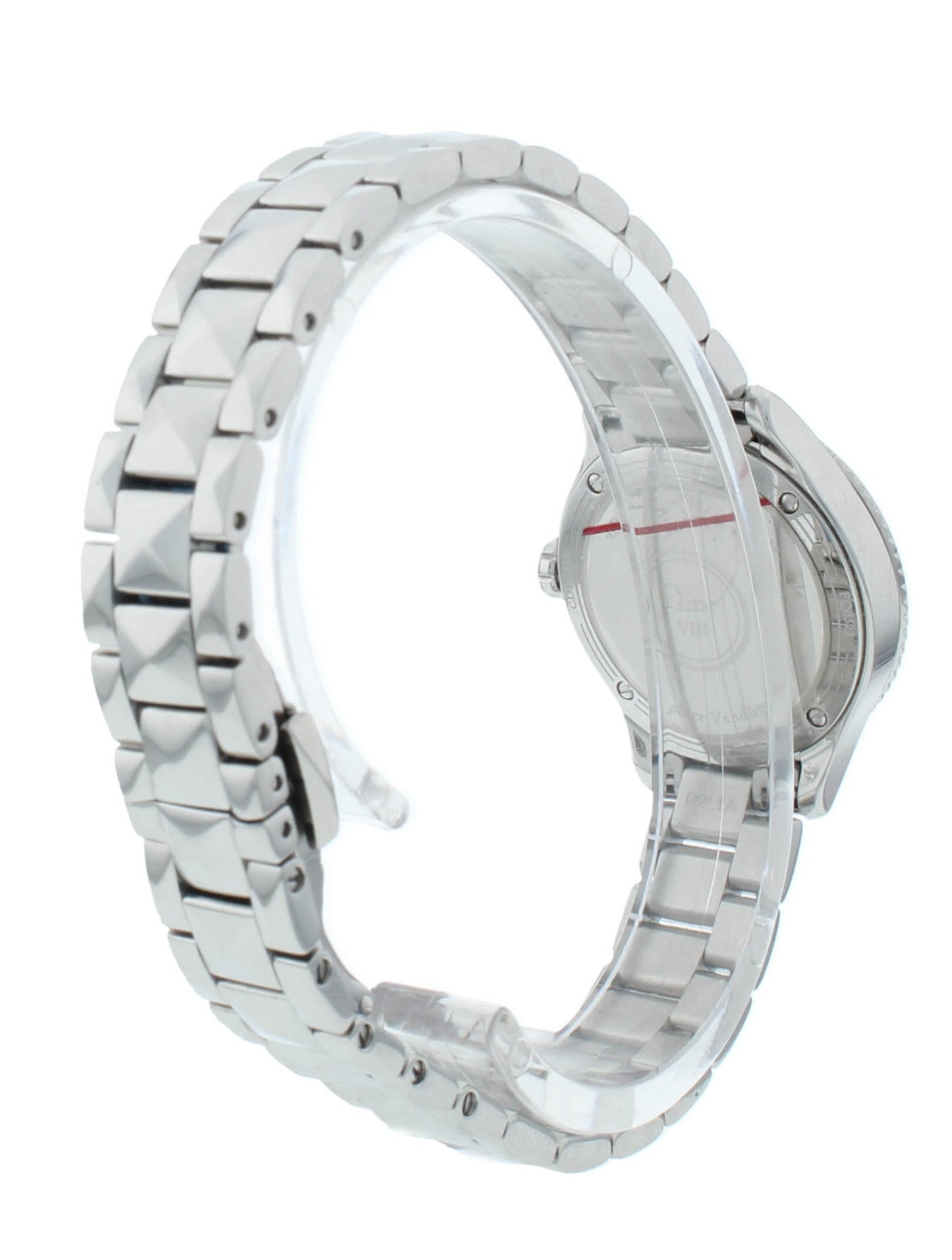 Dior Montaigne 25mm Pink Dial Diamond Dial Quartz Ladies Watch CD151111M002