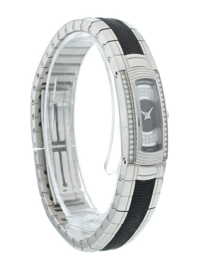 Mauboussin Paris Two-Tone Ladies Black Diamond Dial 13mm Quartz Ladies Watch