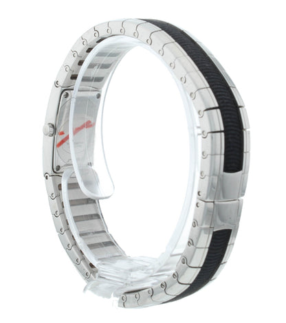 Mauboussin Paris Two-Tone Ladies Black Diamond Dial 13mm Quartz Ladies Watch