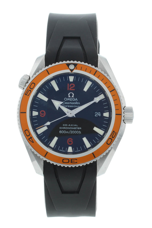 Omega Seamster Planet Ocean 600m Auto Black Dial 42mm Men's Watch 2909.50.91