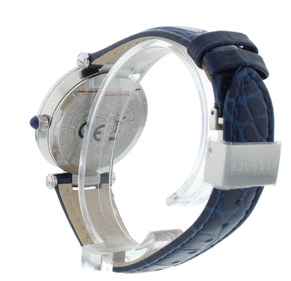 Versace Revive 35mm Quartz White Dial Stainless Steel Ladies Watch VAI04 0016