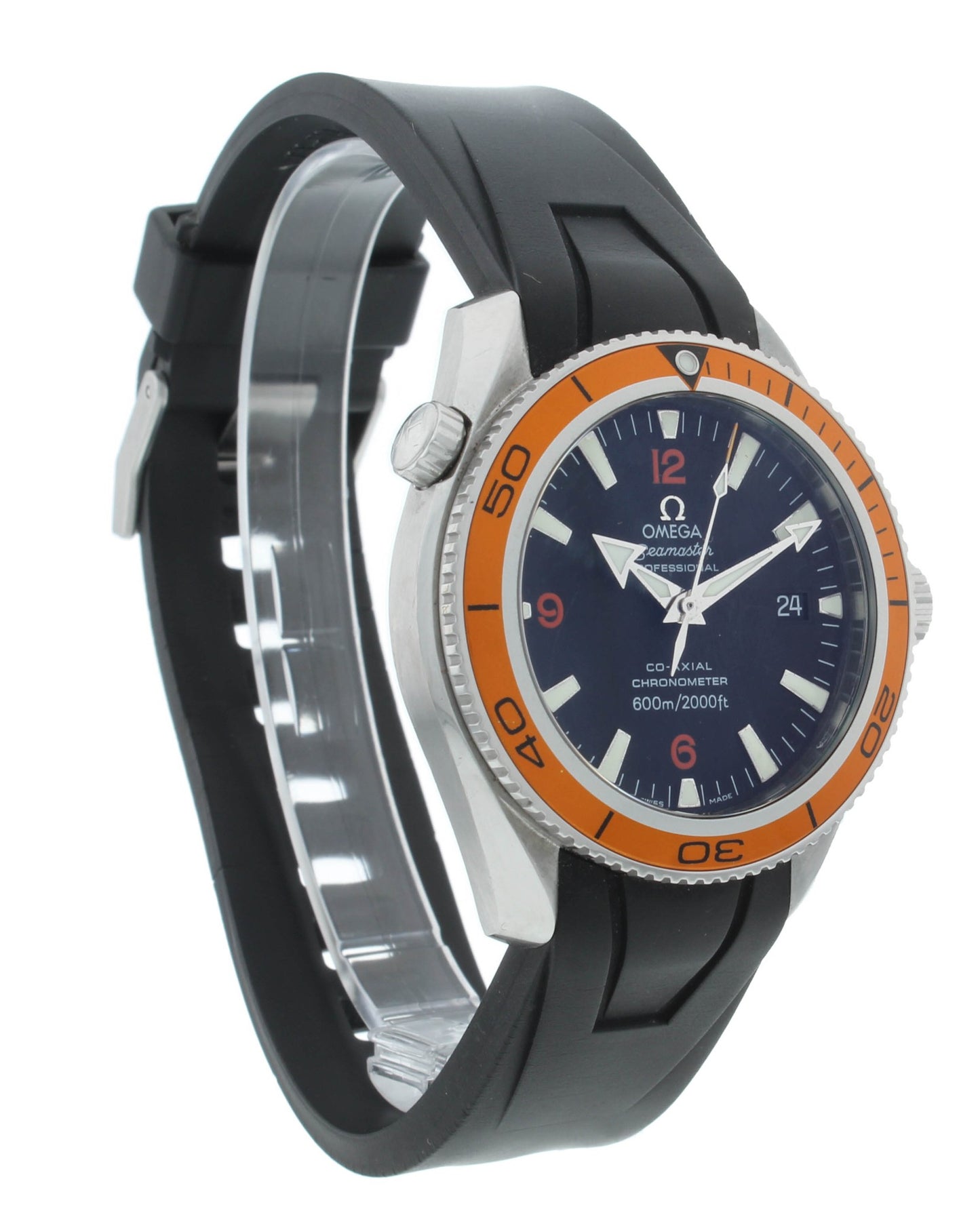 Omega Seamster Planet Ocean 600m Auto Black Dial 42mm Men's Watch 2909.50.91