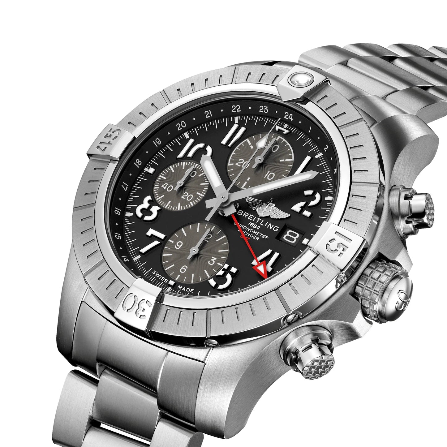 Breitling Avenger Chronograph GMT 45mm Automatic Men's Watch A24315101B1A1