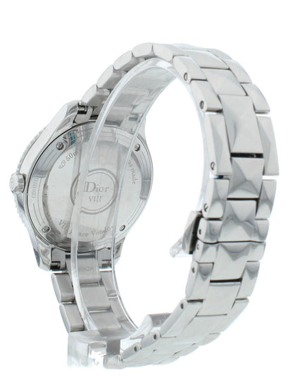 Dior Montaigne 32mm MOP Diamond Dial & Bezel Quartz Ladies Watch CD152111M001
