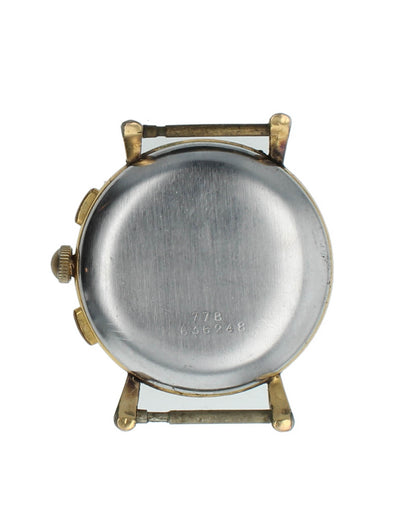 Breitling Premier Chronograph Diamond Dial 36mm Gold Filled Men's Vintage Watch