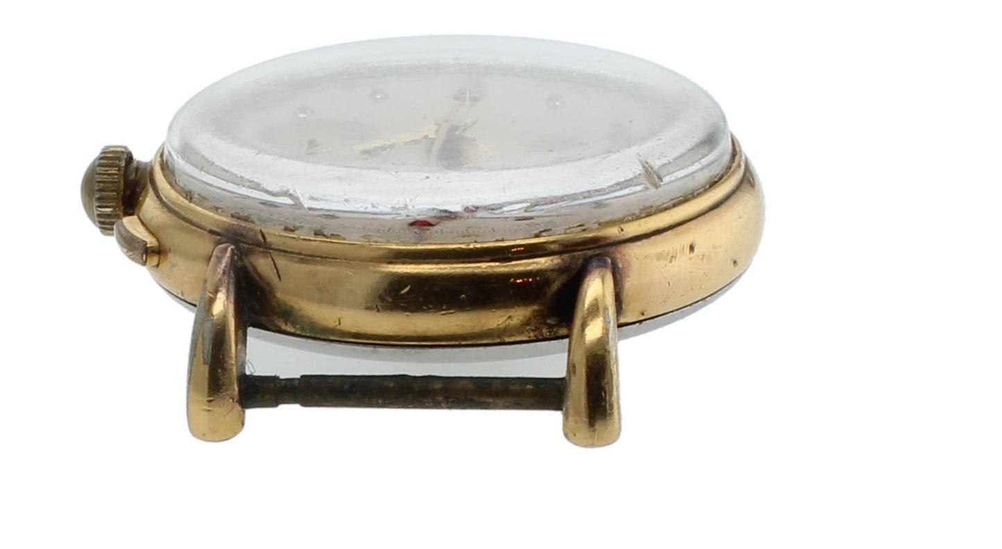 Breitling Premier Chronograph Diamond Dial 36mm Gold Filled Men's Vintage Watch