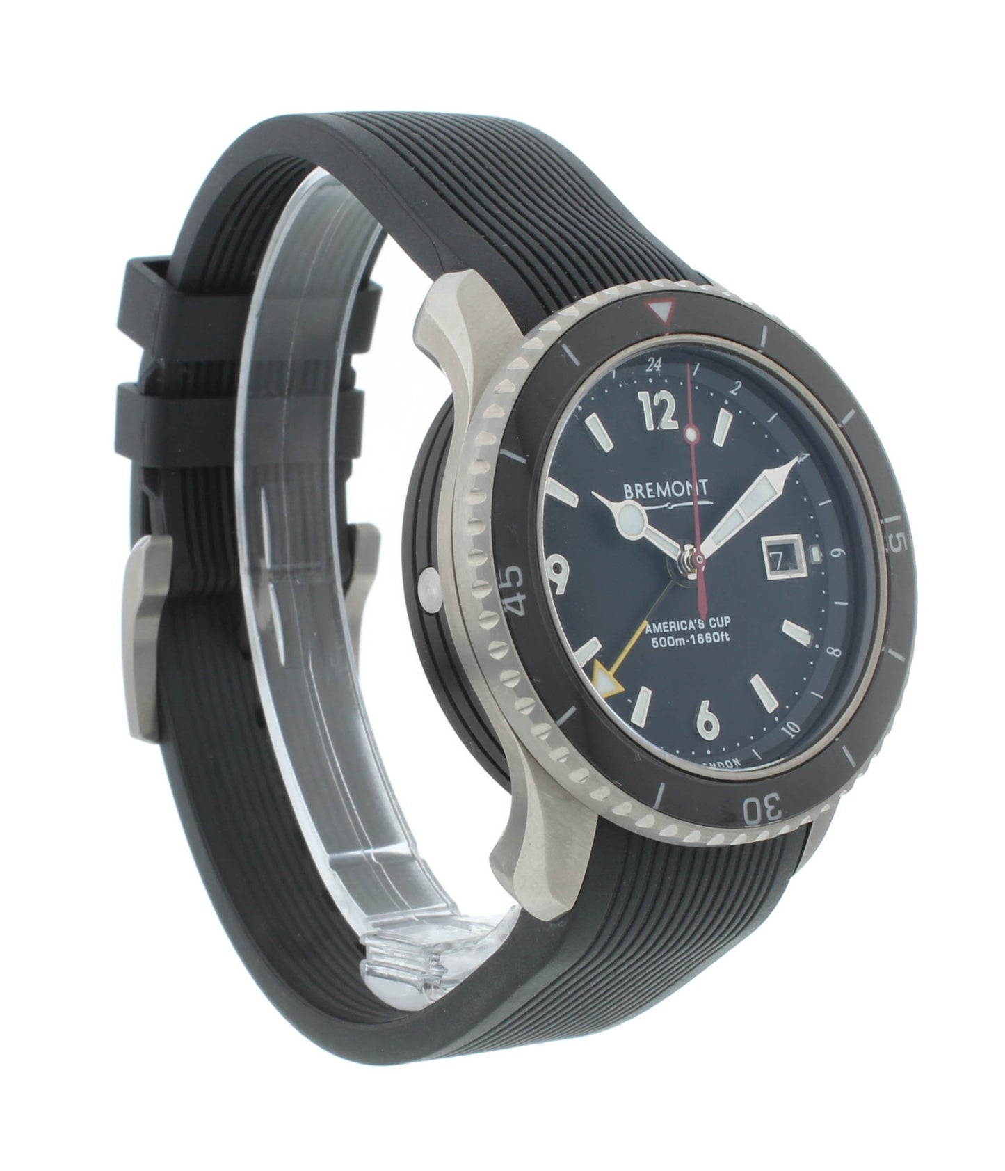 Bremont Regatta OTUSA 43mm Automatic Titanium Black Dial Men's Watch OTUSA-II-S