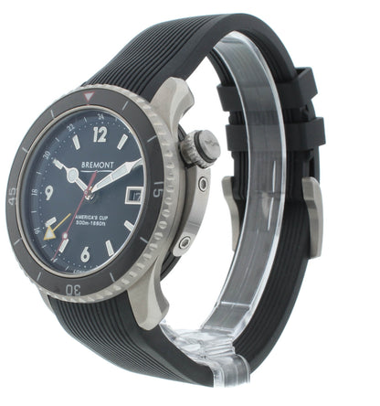 Bremont Regatta OTUSA 43mm Automatic Titanium Black Dial Men's Watch OTUSA-II-S