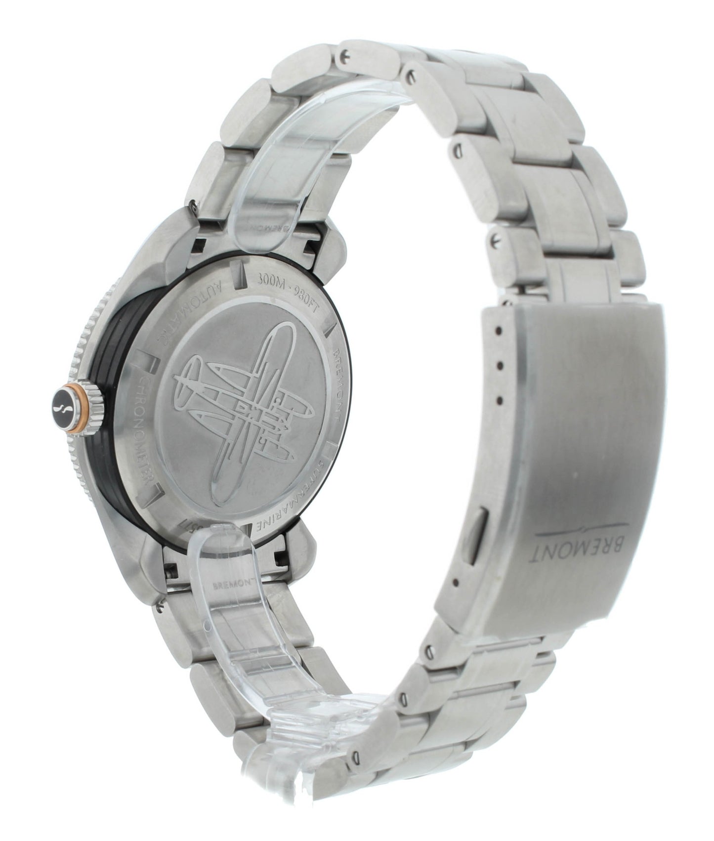 Bremont Supermarine S301 Black Dial 40mm Automatic Men’s Watch S301-BK-B