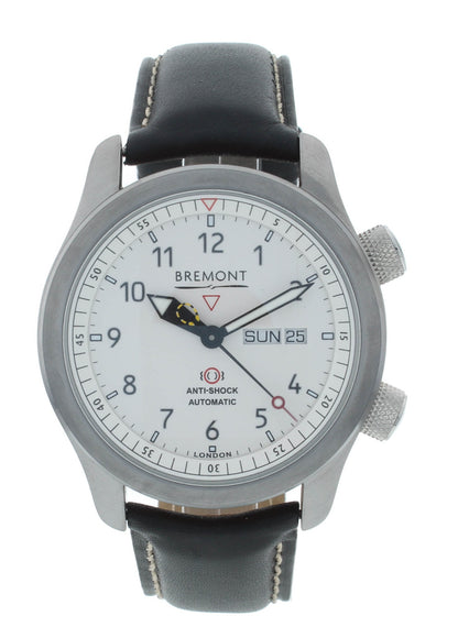 Bremont Martin Baker II White Dial Orange Barrel 43mm Men’s Watch MB-WH-OR-S