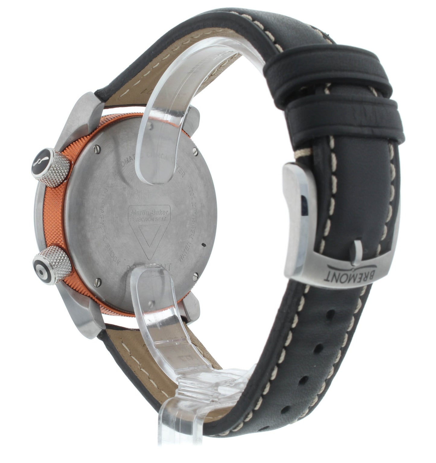 Bremont Martin Baker II White Dial Orange Barrel 43mm Men’s Watch MB-WH-OR-S