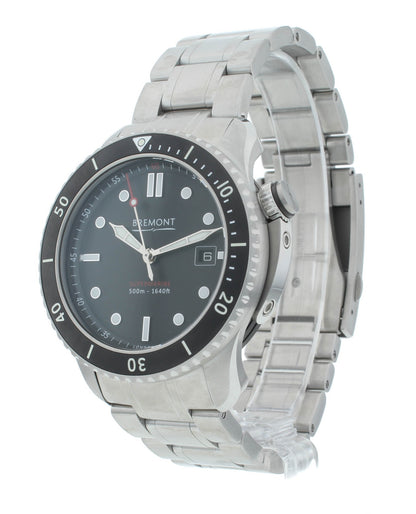 Bremont Supermarine S500 Stainless Steel 43mm Auto Men’s Watch S500-BK-2018-B