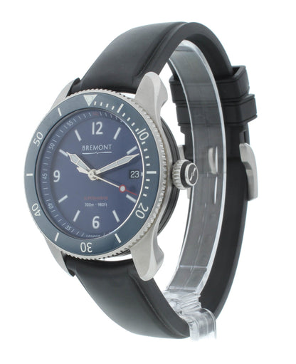Bremont Supermarine S300 Rubber Strap 40mm Automatic Men’s Watch S300-BL-R-S