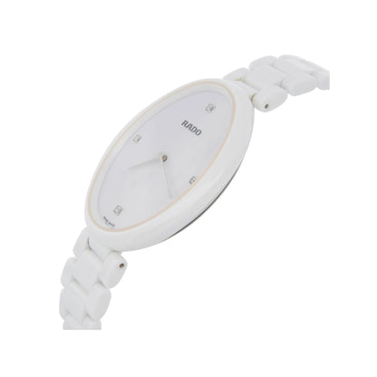 Rado Esenza Touch 33mm Quartz White Diamond Dial Ceramic Ladies Watch R53092712