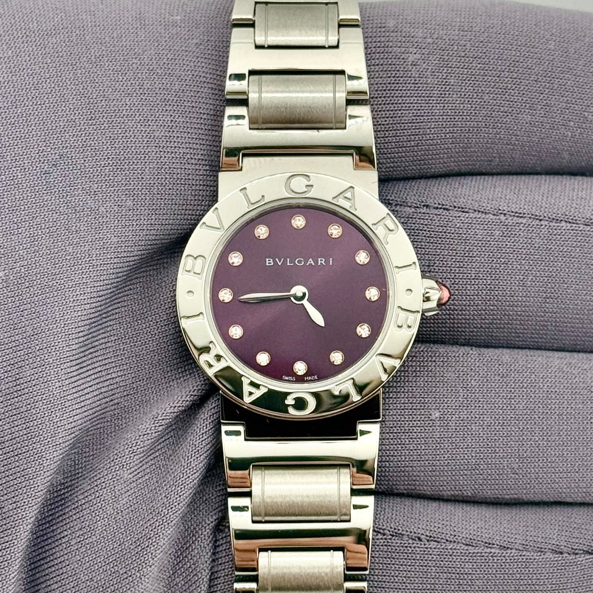 Bvlgari Bvlgari 102606 purple diamond dial