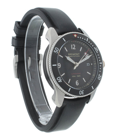 Bremont Supermarine S300 Chronometer 40mm Automatic Men’s Watch S300-BK-R-S