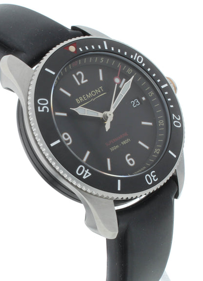 Bremont Supermarine S300 Chronometer 40mm Automatic Men’s Watch S300-BK-R-S
