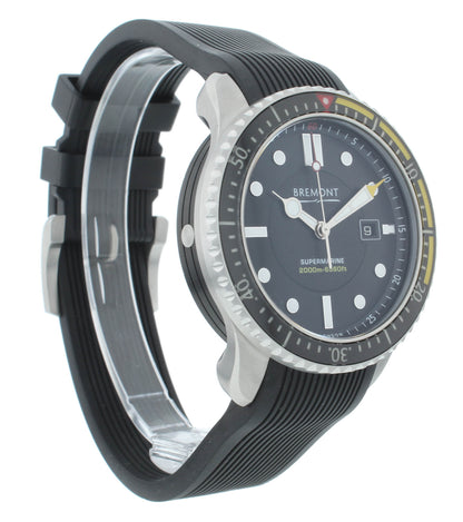 Pre-Owned Bremont S2000 Black Dial 45mm Automatic Men’s Watch S2000-YL-S