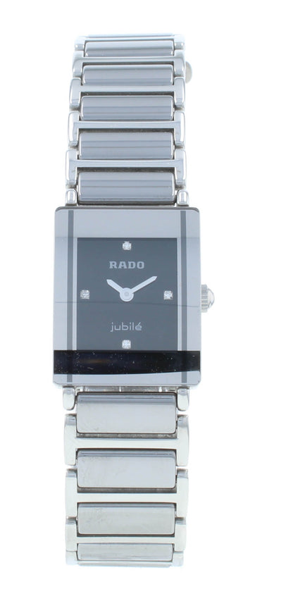 Rado Integral Quartz Diamond 18mm Ceramic Case & Bracelet Ladies Watch R20488722