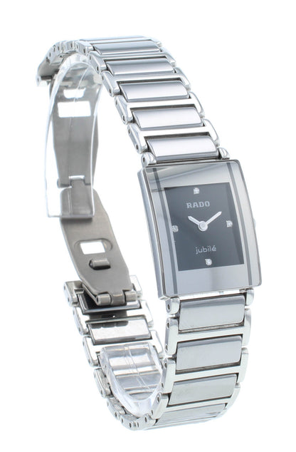 Rado Integral Quartz Diamond 18mm Ceramic Case & Bracelet Ladies Watch R20488722