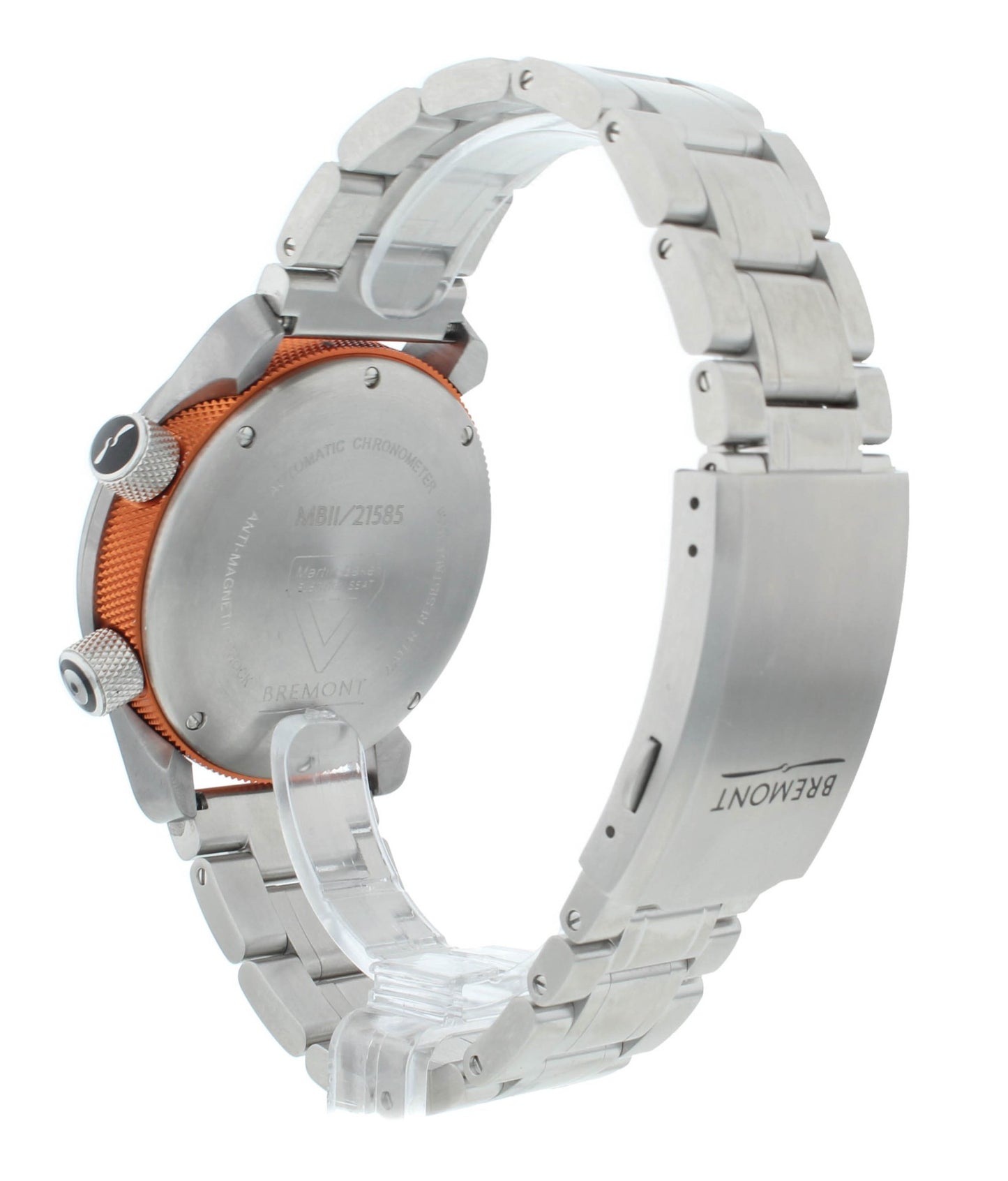 Bremont Martin Baker II White Dial Orange Barrel 43mm Men’s Watch MBII-WH-OR-B