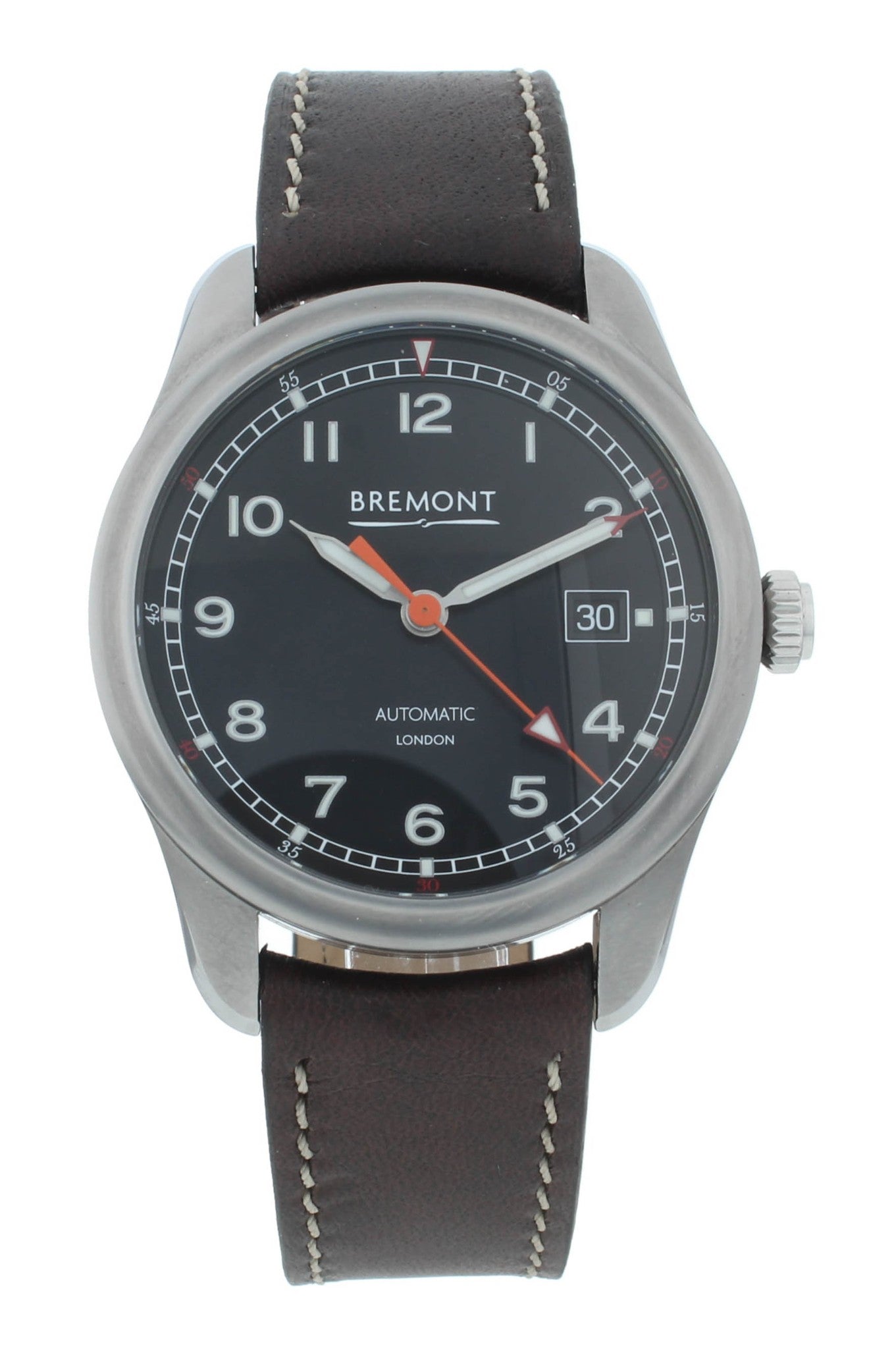 Bremont Airco Mach 1 Black Dial 40mm Automatic Men's Watch AIRCO-M1-BK-R-S