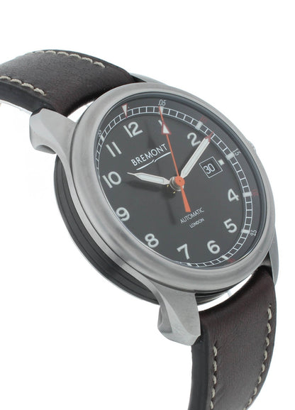 Bremont Airco Mach 1 Black Dial 40mm Automatic Men's Watch AIRCO-M1-BK-R-S