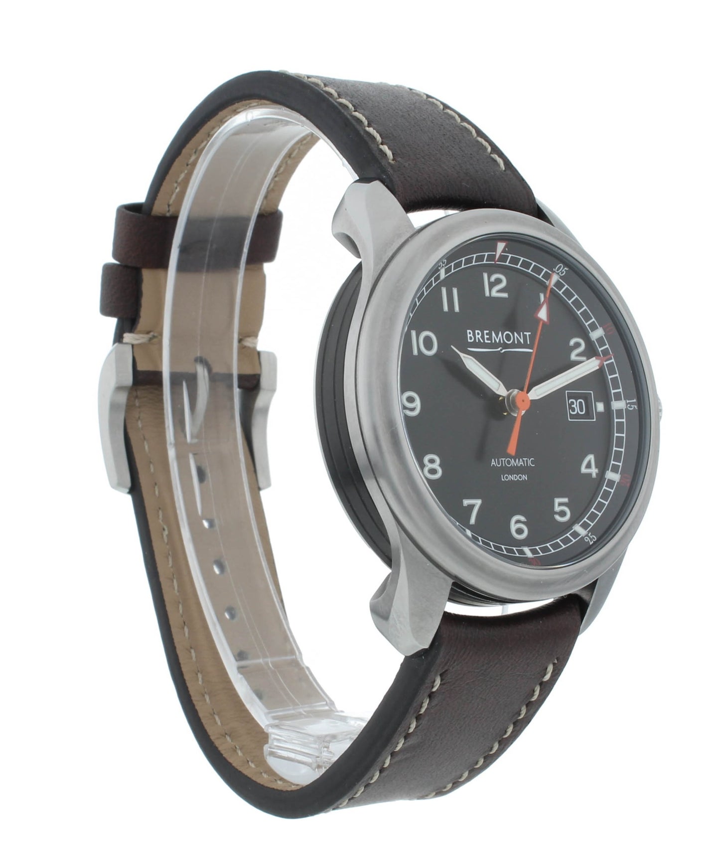 Bremont Airco Mach 1 Black Dial 40mm Automatic Men's Watch AIRCO-M1-BK-R-S