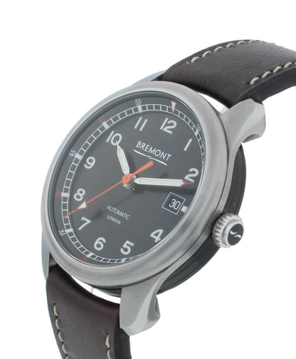 Bremont Airco Mach 1 Black Dial 40mm Automatic Men's Watch AIRCO-M1-BK-R-S