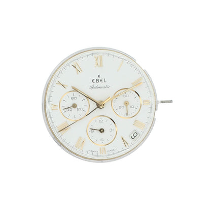 Ebel El Primero Watch Movement White Dial In Working Condition Ebel Caliber 134