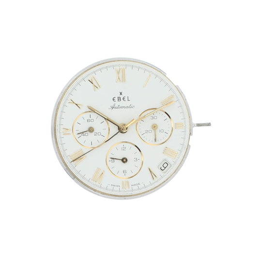 Ebel El Primero Watch Movement White Dial In Working Condition Ebel Caliber 134