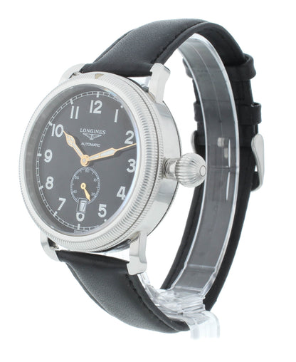 Longines Heritage Avigation Automatic 41mm Black Dial Men's Watch L2.777.4.53.0