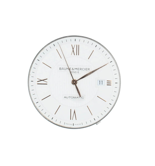 Baume & Mercier Silver Dial ETA 2892.82 Working Watch Movement