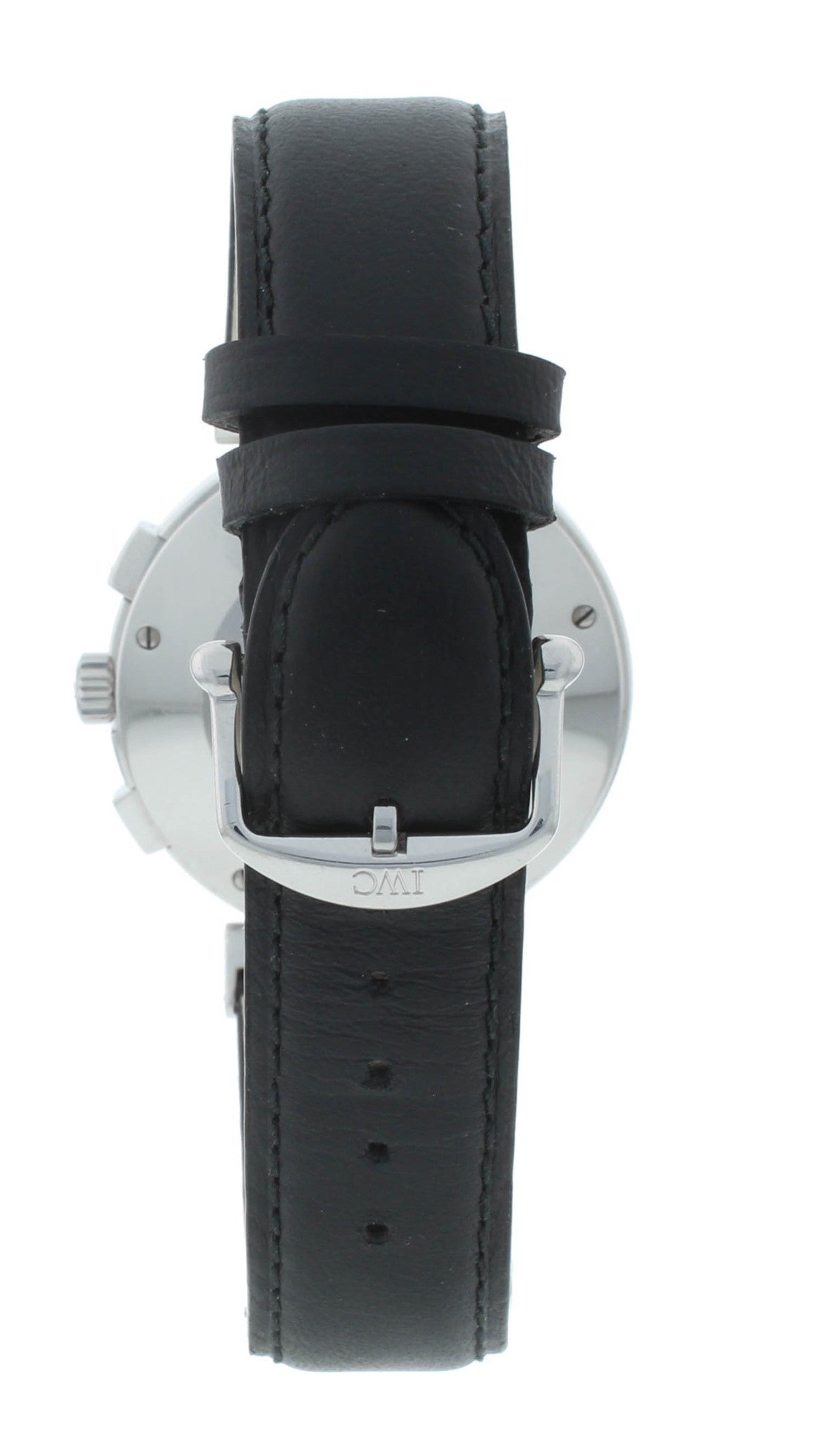 IWC Schaffhausen Da Vinci Chronograph 36.5mm Auto Black Dial Men's Watch 3741