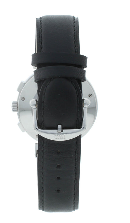 IWC Schaffhausen Da Vinci Chronograph 36.5mm Auto Black Dial Men's Watch 3741