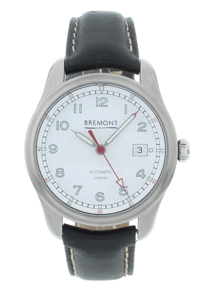 Bremont Airco Mach 1 Black Strap 40mm Automatic Men’s Watch AIRCO-M1-WH-R-S