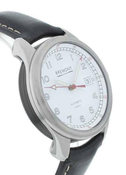 Bremont Airco Mach 1 Black Strap 40mm Automatic Men’s Watch AIRCO-M1-WH-R-S