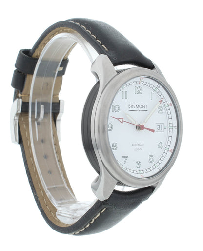 Bremont Airco Mach 1 Black Strap 40mm Automatic Men’s Watch AIRCO-M1-WH-R-S