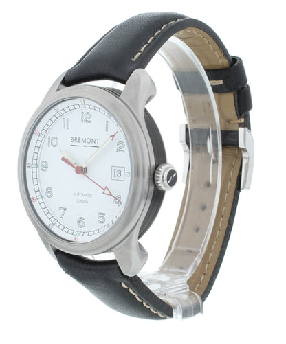 Bremont Airco Mach 1 Black Strap 40mm Automatic Men’s Watch AIRCO-M1-WH-R-S