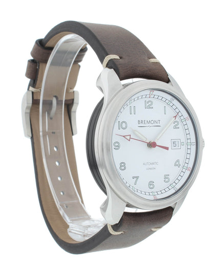 Bremont Airco Mach One White Dial 40mm Automatic Men’s Watch AIRCO-M1-WH-R-S