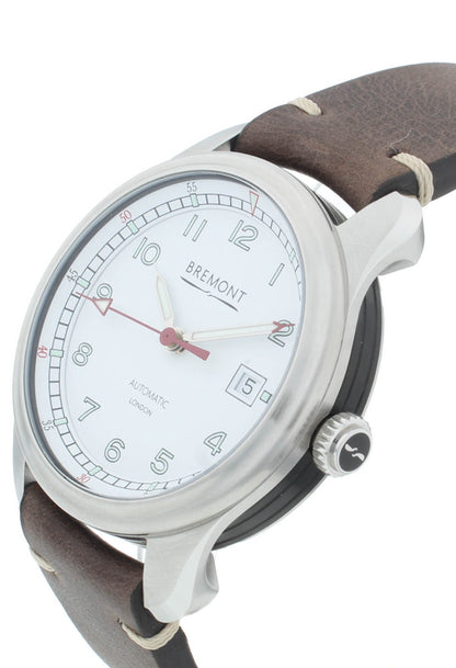 Bremont Airco Mach One White Dial 40mm Automatic Men’s Watch AIRCO-M1-WH-R-S