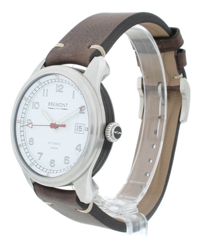 Bremont Airco Mach One White Dial 40mm Automatic Men’s Watch AIRCO-M1-WH-R-S