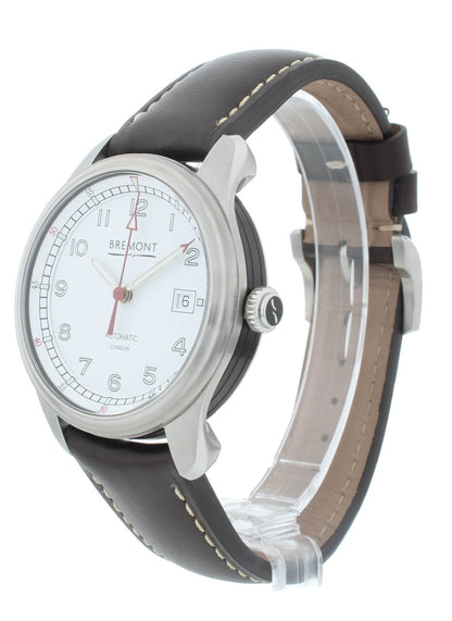 Bremont Airco Mach 1 Brown Strap 40mm Automatic Men’s Watch AIRCO-M1-WH-R-S