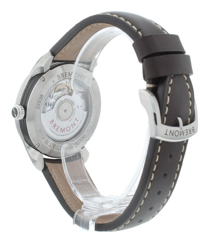 Bremont Airco Mach 1 Brown Strap 40mm Automatic Men’s Watch AIRCO-M1-WH-R-S