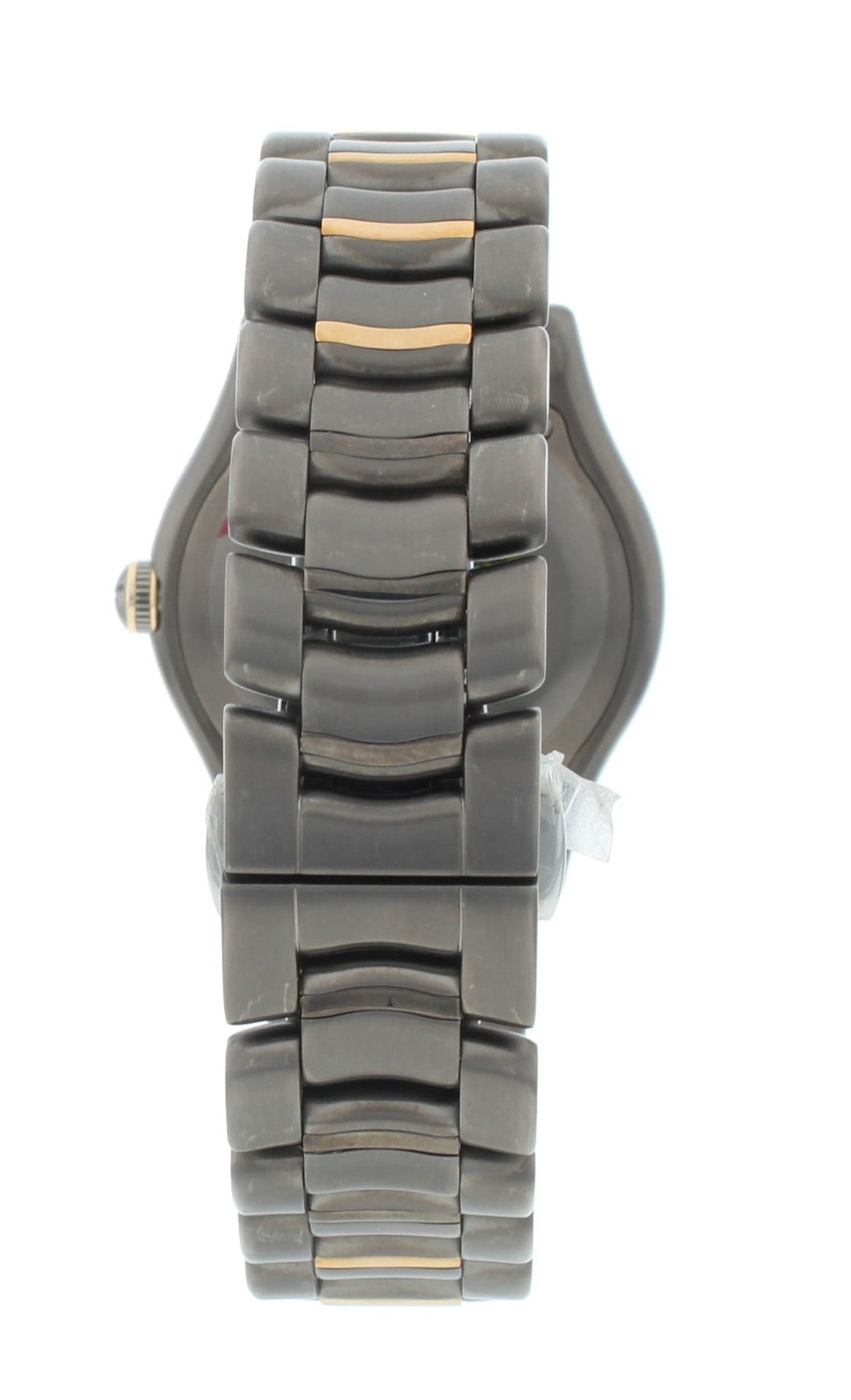 Ebel X-1 Gray Dial Steel & 18k Rose Gold 34mm Quartz Ladies Watch 1216117