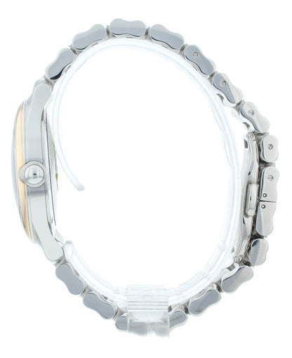 Ebel Onde Quartz 36mm White MOP Dial 18k Rose Gold & Steel Ladies Watch 1213104