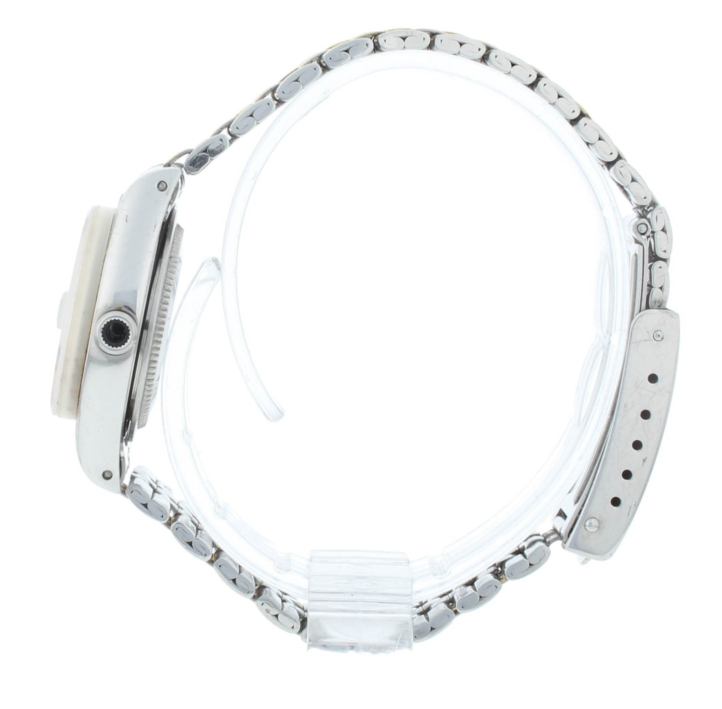 Rolex Steel & 14k Gold 25mm Automatic Two-Tone Ladies Vintage Watch Ref. 1600